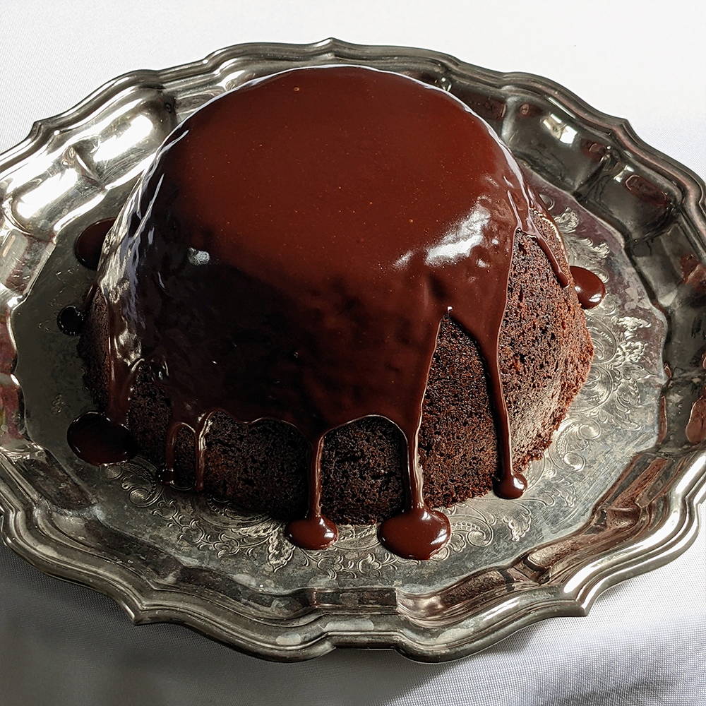 Seasonal Simone's Chocolate and Guinness Pudding