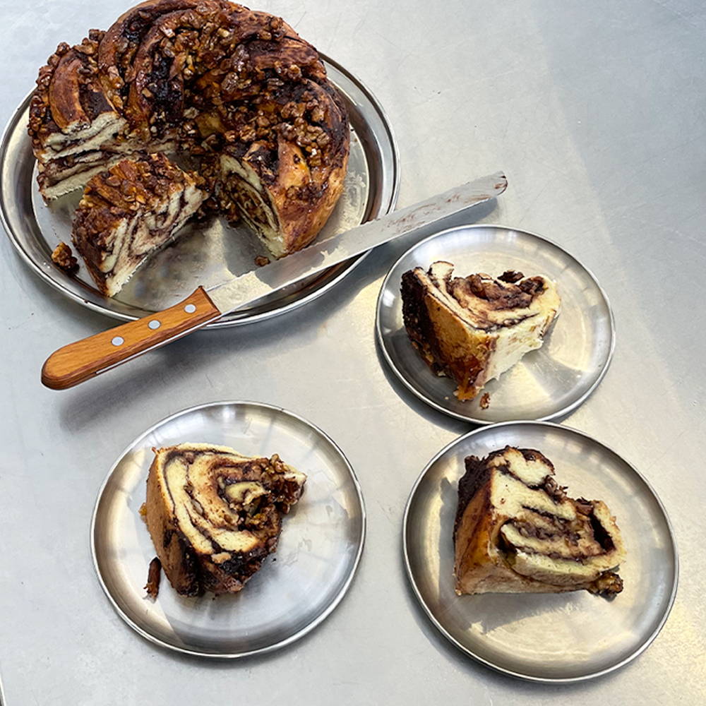 Natasha Brownfield's Chocolate, Honey and Walnut Babka