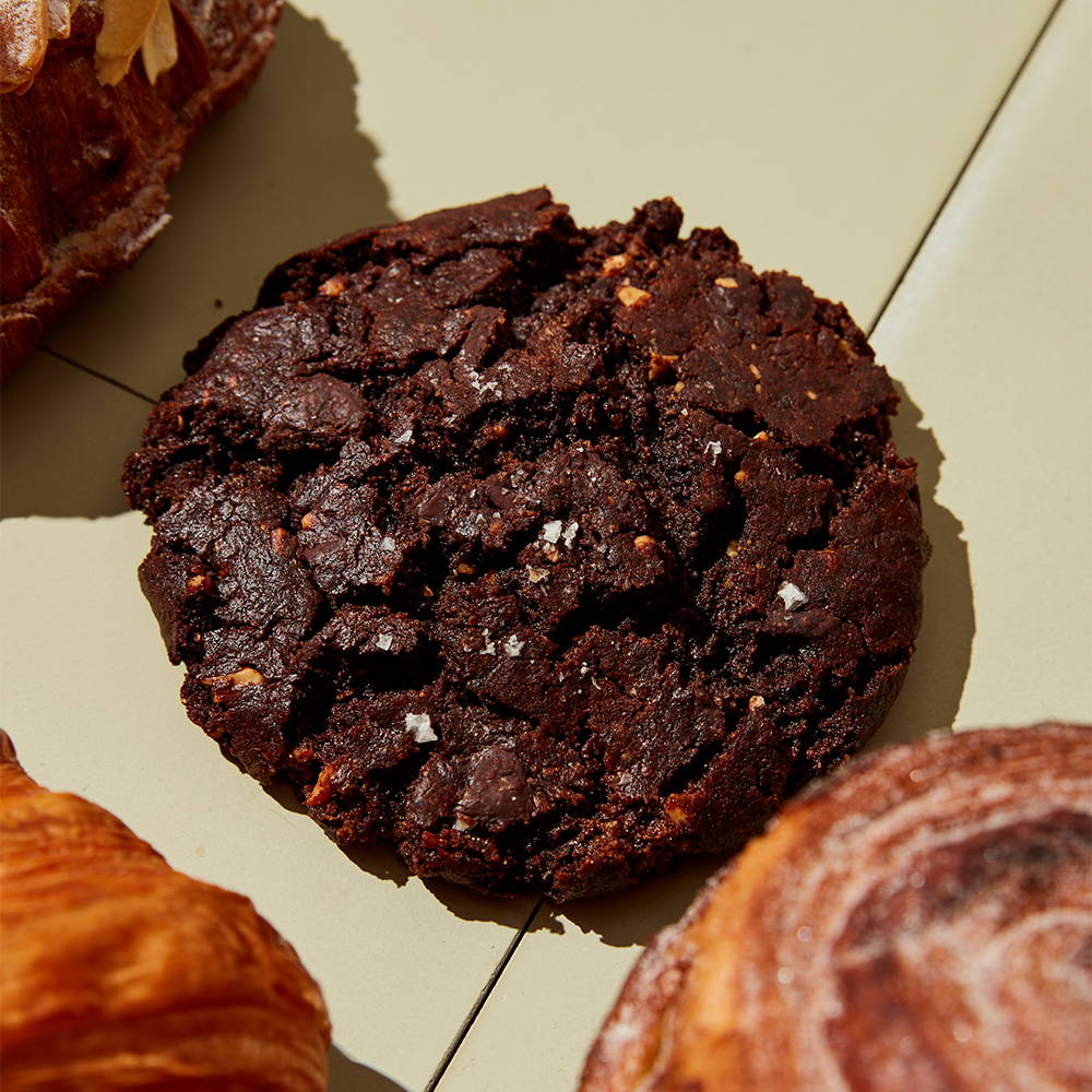 Double Chocolate, Peanut Butter and Rye Cookie by Emma Kirby & Naomi Halligan