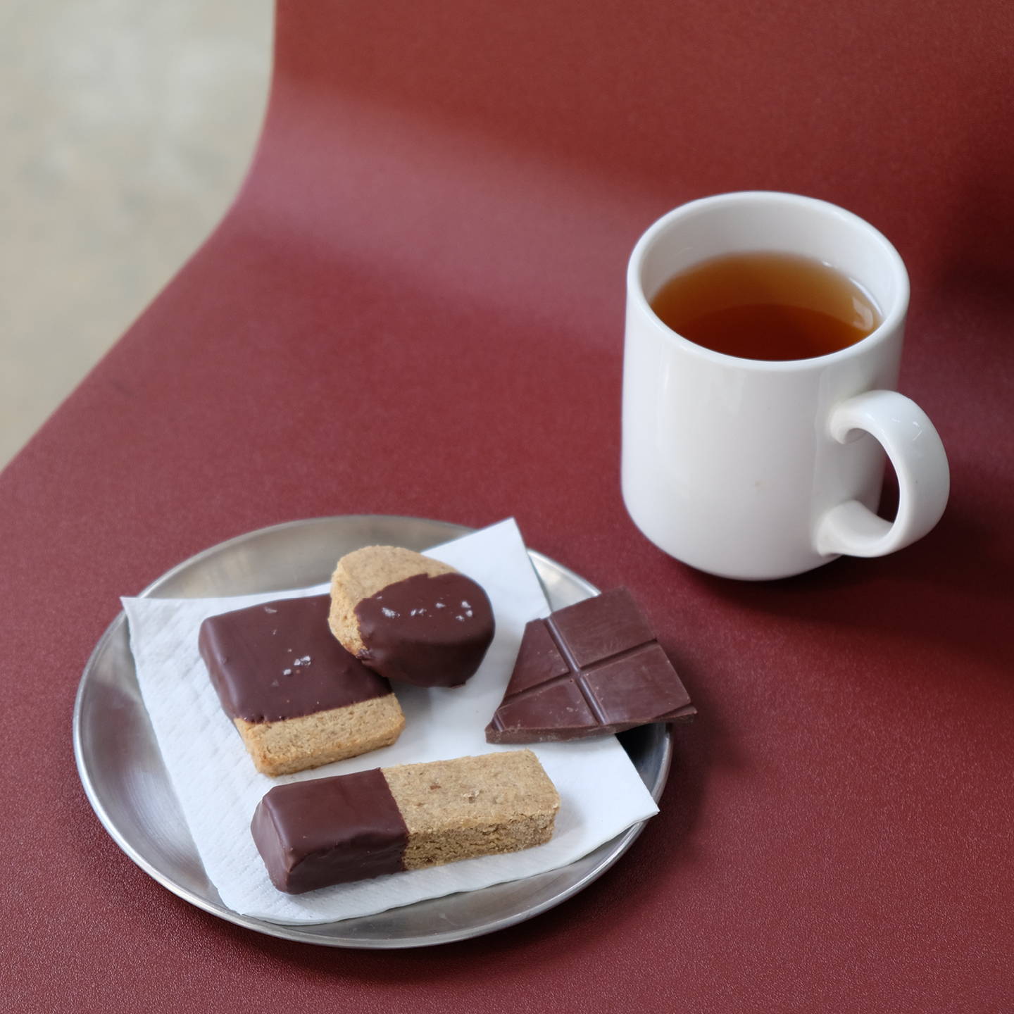 Hayley Mckee's Spiced Rye Shortbread