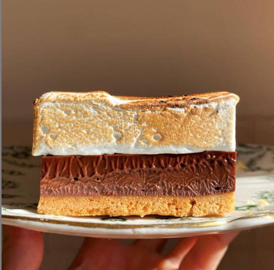 Audrey Allard's Dark Chocolate, Pepperberry S’mores