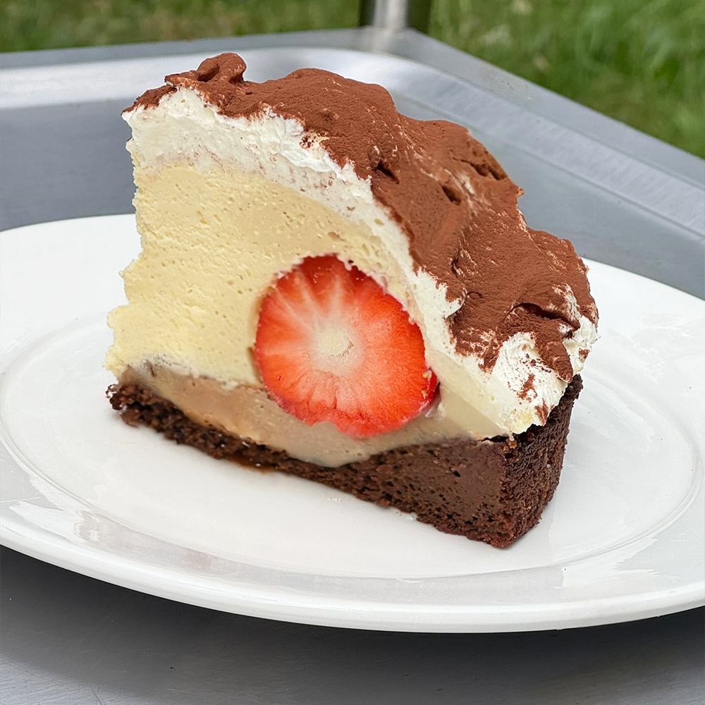 Charlotte Forsyth Wastell's Strawb-offee Pie
