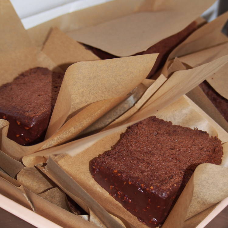 Natasha Brownfield's Chocolate Espresso Chiffon with Hazelnut Ganache