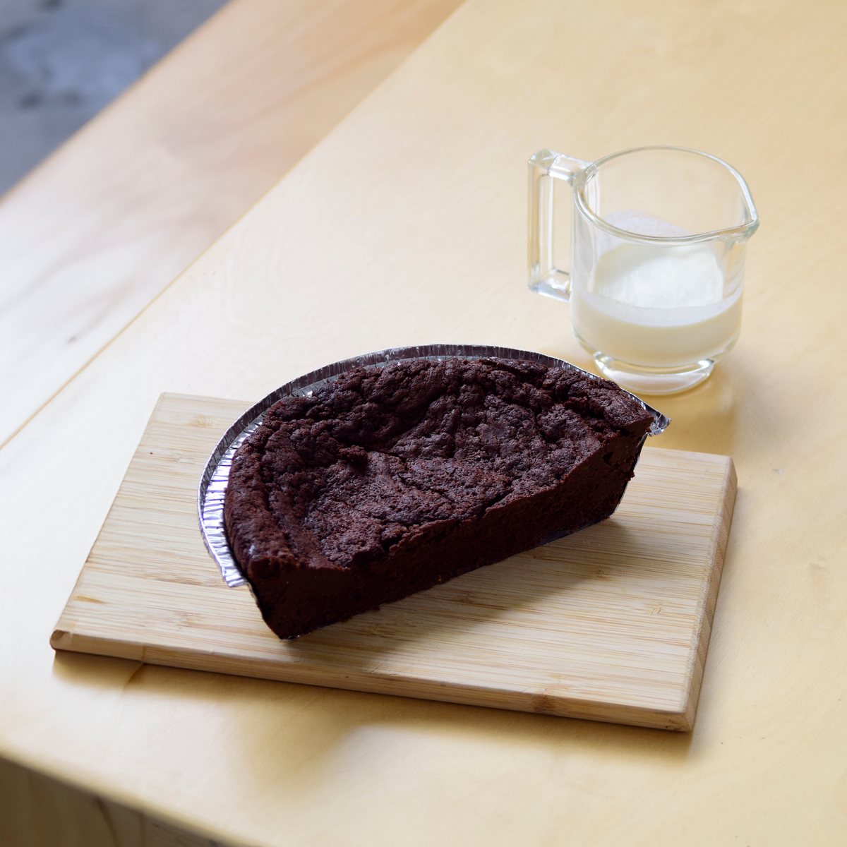 Chocolate and Cardamom Baked Ganache by Jo Barrett