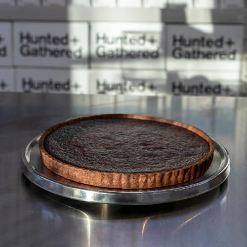 Baked Chocolate Tart by Elisabeth Prueitt & David Lebovitz