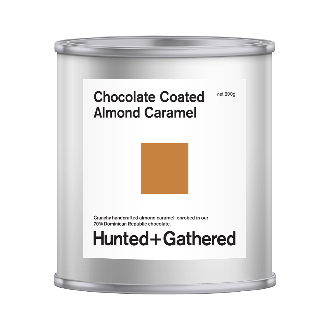 Dark Chocolate Coated Almond Caramel