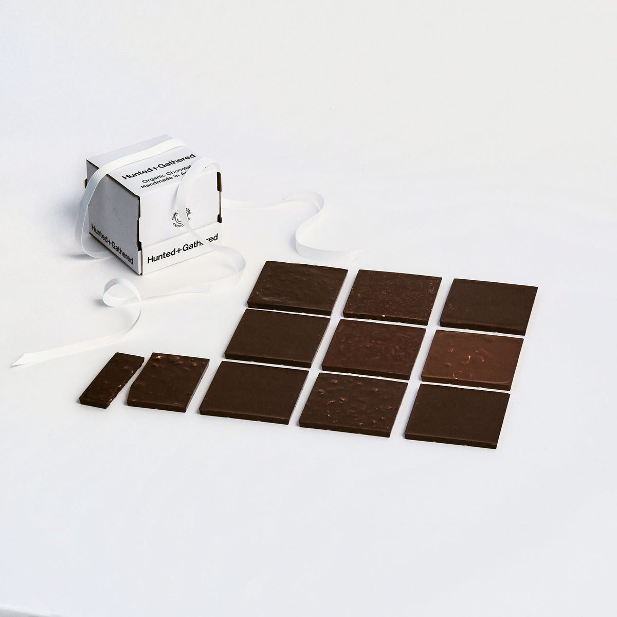 Dark Discovery Pack with unwrapped chocolate bars