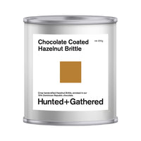 Dark Chocolate Coated Hazelnut Brittle
